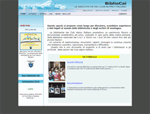 Tablet Screenshot of bibliocai.it